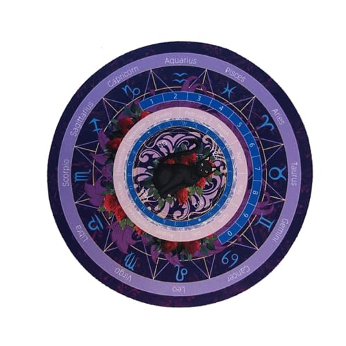 Zkydhbd Wahrsagerei Mit Kristallwünscheln Der Wahrsagungs Halskette Gummi Wahrsagungsmatte Für Party Brettspiel Für Tabletop Gaming Entertainment Accessoires von Zkydhbd