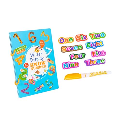 Zkydhbd Wasser Malerei Aktivitätsbuch Für Kinder Mit Wasserstift Aquarell Buch Spielzeug Für Kleinkind Urlaub Zu Geben Von Kindern Aquarell Set von Zkydhbd