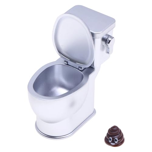 Zkydhbd Weiße Silberpuppenhäuser Toilettenminiatur Plastikmodell Spülengeräusche Verfügen Über Realistische Badezimmermöbel Dekore Zkydhbd Weiße Silberpuppenhäuser Toilettenminiatur Plastikmodell Spülengeräusche Verfügen Über Realistische Badezimmermöbel Dekore von Zkydhbd