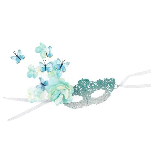 Zkydhbd Wiederverwendbares Halloween Party Maskenblumen Schmetterlingsdesign Mit Weicher Stoffkrawatte Für Themenfeiern Cosplay Nacht Atmungsaktives Kostümzubehör Zkydhbd Wiederverwendbares Halloween Party Maskenblumen Schmetterlingsdesign Mit Weicher Stoffkrawatte Für Themenfeiern Cosplay Nacht Atmungsaktives Kostümzubehör von Zkydhbd