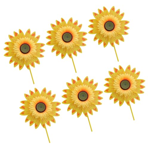 Zkydhbd Windmühlen Für Rasenflächen Terrasse Farbenfrohe Sonnenblume Pinwheel Spielzeug Windmühle Bulk 6pcs Party School Event Garten Rasenflächen Pinwheels Kinder Spielzeug Spielzeug Zkydhbd Windmühlen Für Rasenflächen Terrasse Farbenfrohe Sonnenblume Pinwheel Spielzeug Windmühle Bulk 6pcs Party School Event Garten Rasenflächen Pinwheels Kinder Spielzeug Spielzeug von Zkydhbd