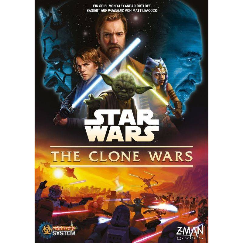 Star Wars The Clone Wars (Ein Brettspiel mit dem Pandemic-System) von Zman