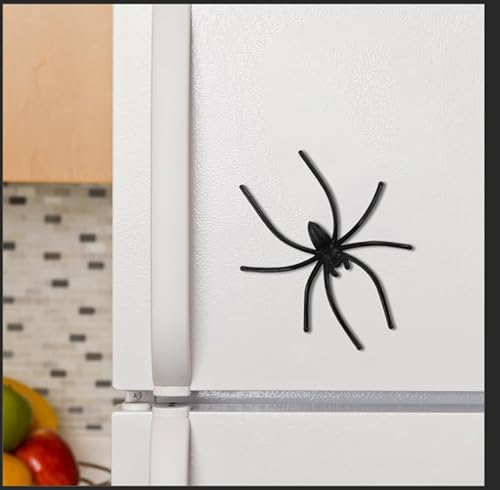 3D Spinnen Kühlschrankmagnete, Prank Artikel Spinnen, Spinnenmagnete, Realistische Spinnen, Halloween Spinnen Streich Requisiten, Dekorationen für Kühlschrank, Garagentor oder Auto, Halloween Deko 3D Spinnen Kühlschrankmagnete, Prank Artikel Spinnen, Spinnenmagnete, Realistische Spinnen, Halloween Spinnen Streich Requisiten, Dekorationen für Kühlschrank, Garagentor oder Auto, Halloween Deko von Znnhnn