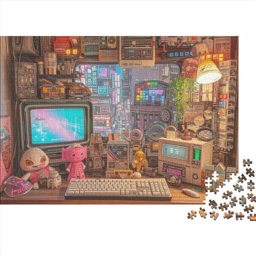 Bookshelf 300 Puzzleteile Für Die Ganze Familie Abwechslungsreiche Picturesque 300 Teile Puzzle Geschicklichkeitsspiel Geeignet Für Erwachsene 300pcs (40x28cm) von Znnnnnny