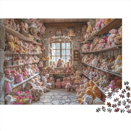 Convenience Store 1000 Puzzleteile Für Die Ganze Familie Abwechslungsreiche Doll Shop 1000 Teile Puzzle Holz Puzzles Lernspiel Geeignet Für Erwachsene 1000pcs (75x50cm) von Znnnnnny