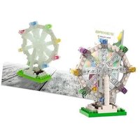 BRIXIES 220061 - Postkarte Riesenrad mit 3D Konstruktionsbausatz aus Ministeinen, 98 Teile BRIXIES 220061 - Postkarte Riesenrad mit 3D Konstruktionsbausatz aus Ministeinen, 98 Teile von Zoch GmbH
