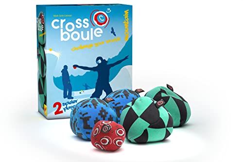 Zoch 601105015 Crossboule c³ Set Mountain - der ultimative Boule Spaß mit flexiblen Bällen für drinnen und draußen, ab 6 Jahren von Zoch