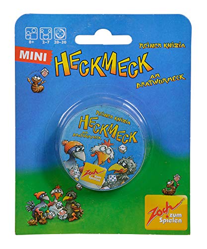 Zoch 601105091 - Heckmeck am Bratwurmeck in der Metalldose, das beliebte Würfelspiel im Mini Format, ab 8 Jahren von Zoch