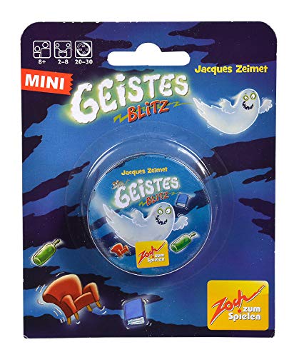 Zoch 601105140 – Geistesblitz in der Metalldose, das beliebte Reaktionsspiel im Mini Format, ab 8 Jahren von Zoch zum Spielen