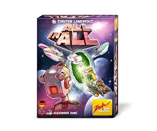 Zoch 601105162 All in All - Kartenspiel für 3 bis 6 Spieler – Das Sammelspiel für alle Weltraumfans, ab 10 Jahren von Zoch