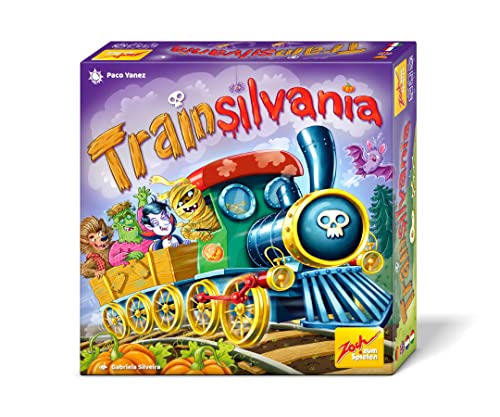 Zoch 601105170 - Kinderspiel Trainsilvania - monstermäßig Cooles Spiel ab 6 Jahre, Brettspiel für Kinder, 2-4 Spieler von Zoch