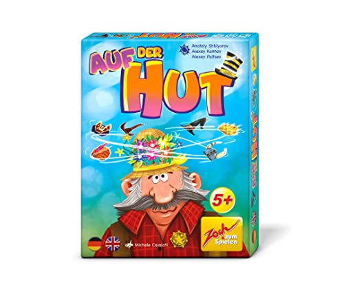 Zoch 601105179 Auf der Hut – Das Kartenspiel, welches jedem den passenden Hut aufsetzt, für 2 bis 4 Spieler ab 5 Jahren Zoch 601105179 Auf der Hut – Das Kartenspiel, welches jedem den passenden Hut aufsetzt, für 2 bis 4 Spieler ab 5 Jahren von Zoch