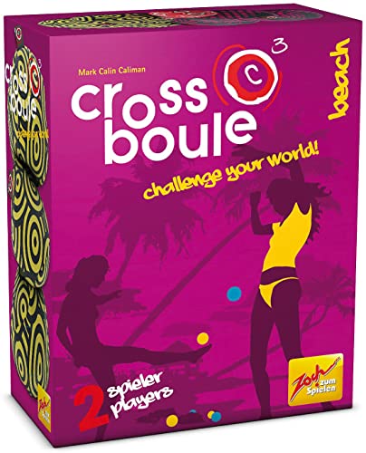 Zoch 601131500 - Crossboule c³ Set Beach - der ultimative Boule Spaß mit flexiblen Bällen für drinnen und draußen, ab 6 Jahren von Zoch zum Spielen