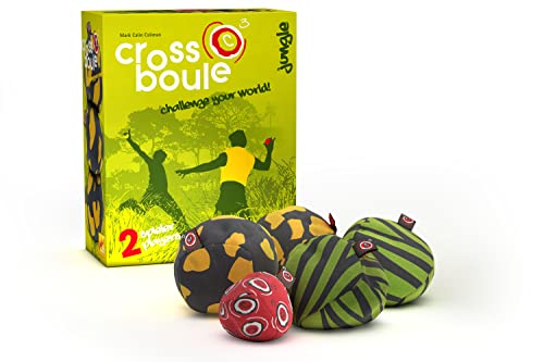 Zoch 601131600 - Crossboule c³ Set Jungle - der ultimative Boule Spaß mit flexiblen Bällen für drinnen und draußen, ab 6 Jahren von Zoch zum Spielen