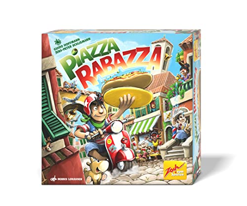 Zoch 601105182 Piazza Rabazza - Geschicklichkeitsspiel für 2 bis 4 Spieler – Das Sammelspiel für ruhige Hände, ab 6 Jahren von Zoch zum Spielen
