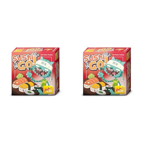 Zoch ZOC05074 601105074 - Sushi Go, Kartenspiel (Packung mit 2) von Zoch