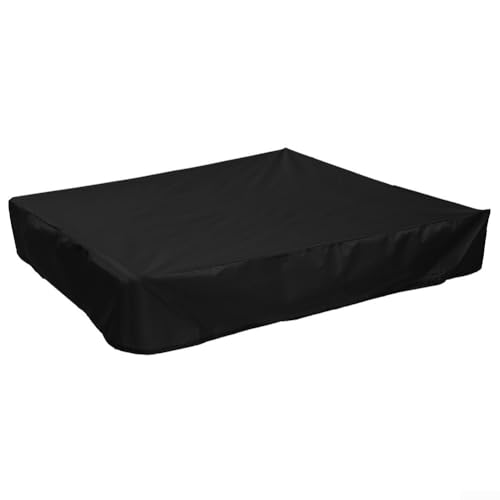 Zoegneer Sandkastenabdeckung, Sandkastenabdeckung, quadratische Schutzabdeckungen, Sandkastenabdeckungen für Sand und Spielzeug, Sandkasten-Poolabdeckung mit Kordelzug, Oxford-Tuch, Schwarz, 200 x 200 Zoegneer Sandkastenabdeckung, Sandkastenabdeckung, quadratische Schutzabdeckungen, Sandkastenabdeckungen für Sand und Spielzeug, Sandkasten-Poolabdeckung mit Kordelzug, Oxford-Tuch, Schwarz, 200 x 200 von Zoegneer
