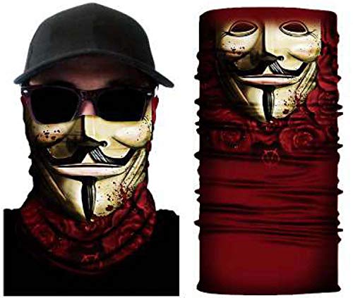 Zoelibat 97645841.029 - Schlauchschal Dali, Multifunktionstuch, Halstuch, Schal, Motiv, Mundschutz, Skimaske, Motorradmaske, Mottoparty, Karneval, Halloween Zoelibat 97645841.029 - Schlauchschal Dali, Multifunktionstuch, Halstuch, Schal, Motiv, Mundschutz, Skimaske, Motorradmaske, Mottoparty, Karneval, Halloween von Zoelibat