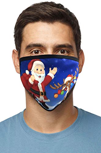Zoelibat - Mundschutz Xmas, Mund- und Nasenschutz, Mottoparty, Weihnachten von Zoelibat