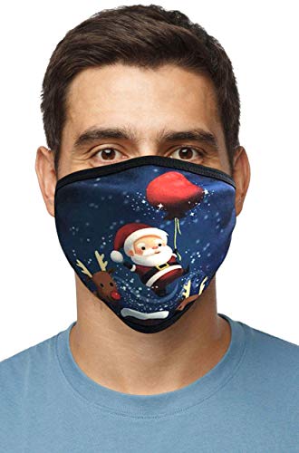 Zoelibat - Mundschutz Xmas, Mund- und Nasenschutz, Mottoparty, Weihnachten von Zoelibat