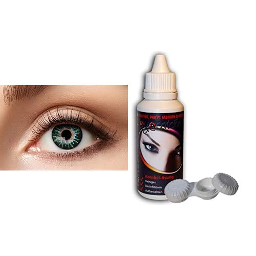 Zoelibat - Eyecatcher Kontaktlinsen mit 50ml Kombilösung und Kontaktlinsenbehälter von Zoelibat