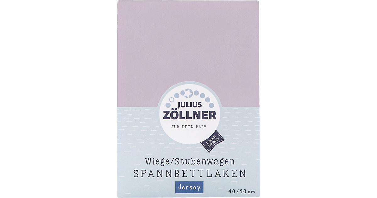 Spannbettlaken Wiegen und Stubenwagen, Jersey, 90 x 40 cm, flieder Gr. 40 x 90 Kinder Spannbettlaken Wiegen und Stubenwagen, Jersey, 90 x 40 cm, flieder Gr. 40 x 90 Kinder von Zöllner
