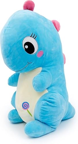 Zoem Plüsch Dino 50 cm – Weicher Kuscheltier in Blau – Ideal zum Spielen und Trösten, Kinder Zoem Plüsch Dino 50 cm – Weicher Kuscheltier in Blau – Ideal zum Spielen und Trösten, Kinder von Zoem Enterprise