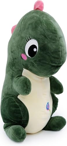 Zoem Plüsch Dino Grün 50 cm – Weicher Kuscheltier Dinosaurier zum Spielen und Trösten, Kinder von Zoem Enterprise