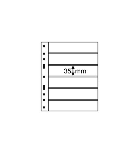 LEUCHTTURM Optima Hüllen 6 S Pack=10 Hüllen von Zogdla