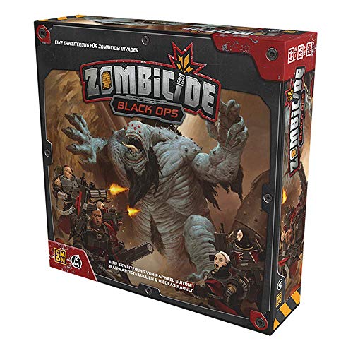 Asmodee | CMON | Zombicide: Invader – Black Ops | Erweiterung | Expertenspiel | Dungeon Crawler | 1-6 Spieler | Ab 14+ Jahren | 60+ Minuten | Deutsch von CMON