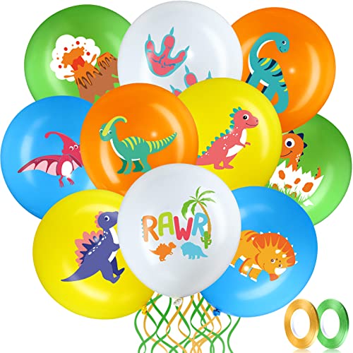 Zomiboo 40 Stücke Dinosaurier Ballons 12 Zoll Dinosaurier Geburtstag Party Dekoration für Kinder Dino Dschungel Thema Party Baby Shower Lieferungen Zomiboo 40 Stücke Dinosaurier Ballons 12 Zoll Dinosaurier Geburtstag Party Dekoration für Kinder Dino Dschungel Thema Party Baby Shower Lieferungen von Zomiboo
