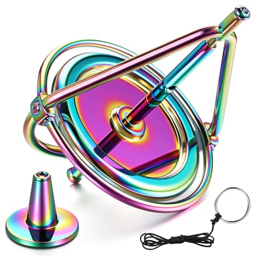 Zomiboo Gyroskop Kreisel Metall Anti Schwerkraft Spinner Spielzeug Präzisions Gyroskop Balance Spielzeug Pädagogisches Geschenk Bunte für Mädchen Jungen Zomiboo Gyroskop Kreisel Metall Anti Schwerkraft Spinner Spielzeug Präzisions Gyroskop Balance Spielzeug Pädagogisches Geschenk Bunte für Mädchen Jungen von Zomiboo