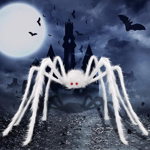 Zomtier Halloween Deko Outdoor Spinne,150cm Dehnbare Riesenspinne für Innen/Außen, Grusel Deko für Garten, Tür, Fenster, Kamin, Party - Schaurig-schöne Atmosphäre Zomtier Halloween Deko Outdoor Spinne,150cm Dehnbare Riesenspinne für Innen/Außen, Grusel Deko für Garten, Tür, Fenster, Kamin, Party - Schaurig-schöne Atmosphäre von Zomtier