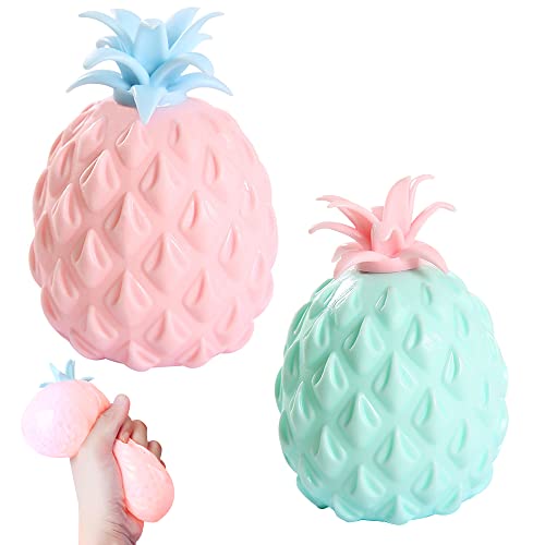 ZoneYan 2Pcs Pineapple Squeeze, Pineapple Stress Toy, Pineapple Toy for Kids, Pineapple Ball, Pineapple Squishy Toy, Squishy Squeeze Ball, Anti Stress Squeeze, Relieve Anxiety, Random Colour ZoneYan 2Pcs Pineapple Squeeze, Pineapple Stress Toy, Pineapple Toy for Kids, Pineapple Ball, Pineapple Squishy Toy, Squishy Squeeze Ball, Anti Stress Squeeze, Relieve Anxiety, Random Colour von ZoneYan