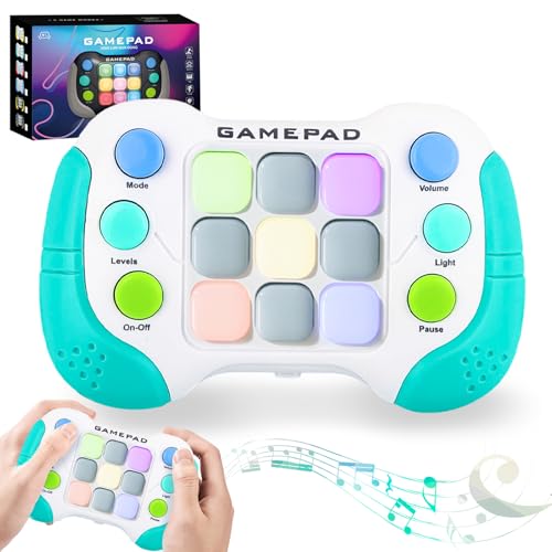 Puzzle Spielmaschine, ZoneYan Puzzle-Spielzeug, Puzzle Pop It, Pop It Fidget Spielzeug, Quick Push Spiel, Puzzle-Spielmaschine Game Controller, Dekompressionsspielzeug Konsole (GR) von ZoneYan