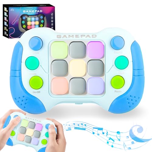 Puzzle Spielmaschine, ZoneYan Puzzle-Spielzeug, Puzzle Pop It, Pop It Fidget Spielzeug, Quick Push Spiel, Puzzle-Spielmaschine Game Controller, Dekompressionsspielzeug Konsole (BL) Puzzle Spielmaschine, ZoneYan Puzzle-Spielzeug, Puzzle Pop It, Pop It Fidget Spielzeug, Quick Push Spiel, Puzzle-Spielmaschine Game Controller, Dekompressionsspielzeug Konsole (BL) von ZoneYan