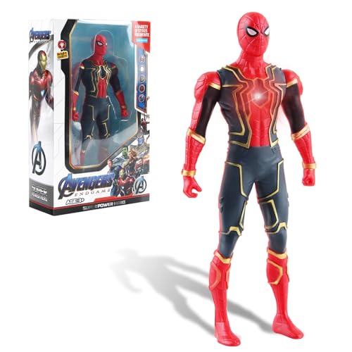 ZoneYan Spider Figuren, Hero Spielzeug Action Figur, 17cm, Spider-Man Figur Modell Spielzeug, Hero Serie Cartoon Figuren Deco ZoneYan Spider Figuren, Hero Spielzeug Action Figur, 17cm, Spider-Man Figur Modell Spielzeug, Hero Serie Cartoon Figuren Deco von ZoneYan