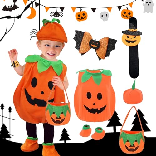 Zonoori KüRbis KostüM Baby, Halloween KostüM Kinder Kleinkind MäDchen Jungen mit Hut Zonoori KüRbis KostüM Baby, Halloween KostüM Kinder Kleinkind MäDchen Jungen mit Hut von Zonoori
