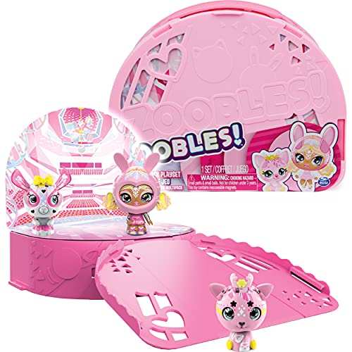 Zoobles Diva Ballerina Tanzstudio Spielset und Aufbewahrung mit 3 exklusiven Figuren von Zoobles