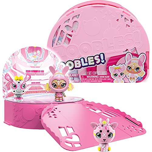 Zoobles Diva Ballerina Tanzstudio Spielset und Aufbewahrung mit 3 exklusiven Figuren von Zoobles