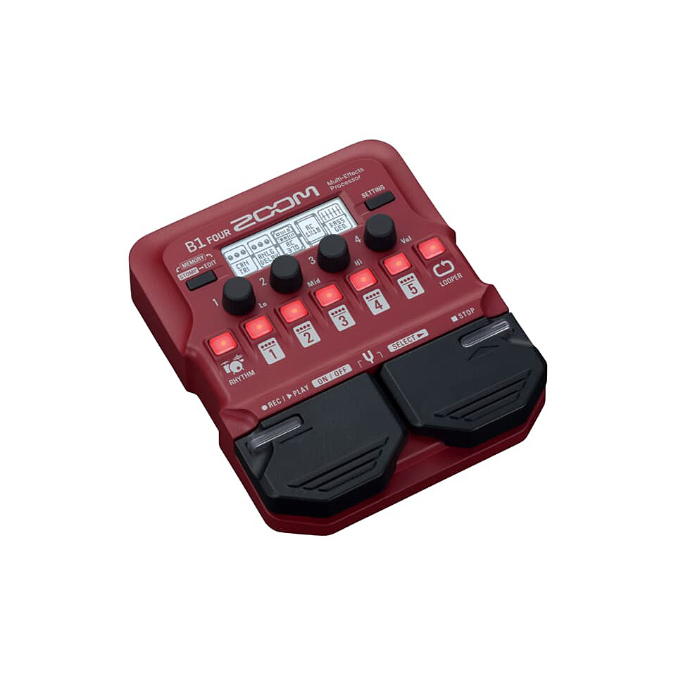 Zoom B1 Four Multieffektgerät E-Bass Zoom B1 Four Multieffektgerät E-Bass von Zoom