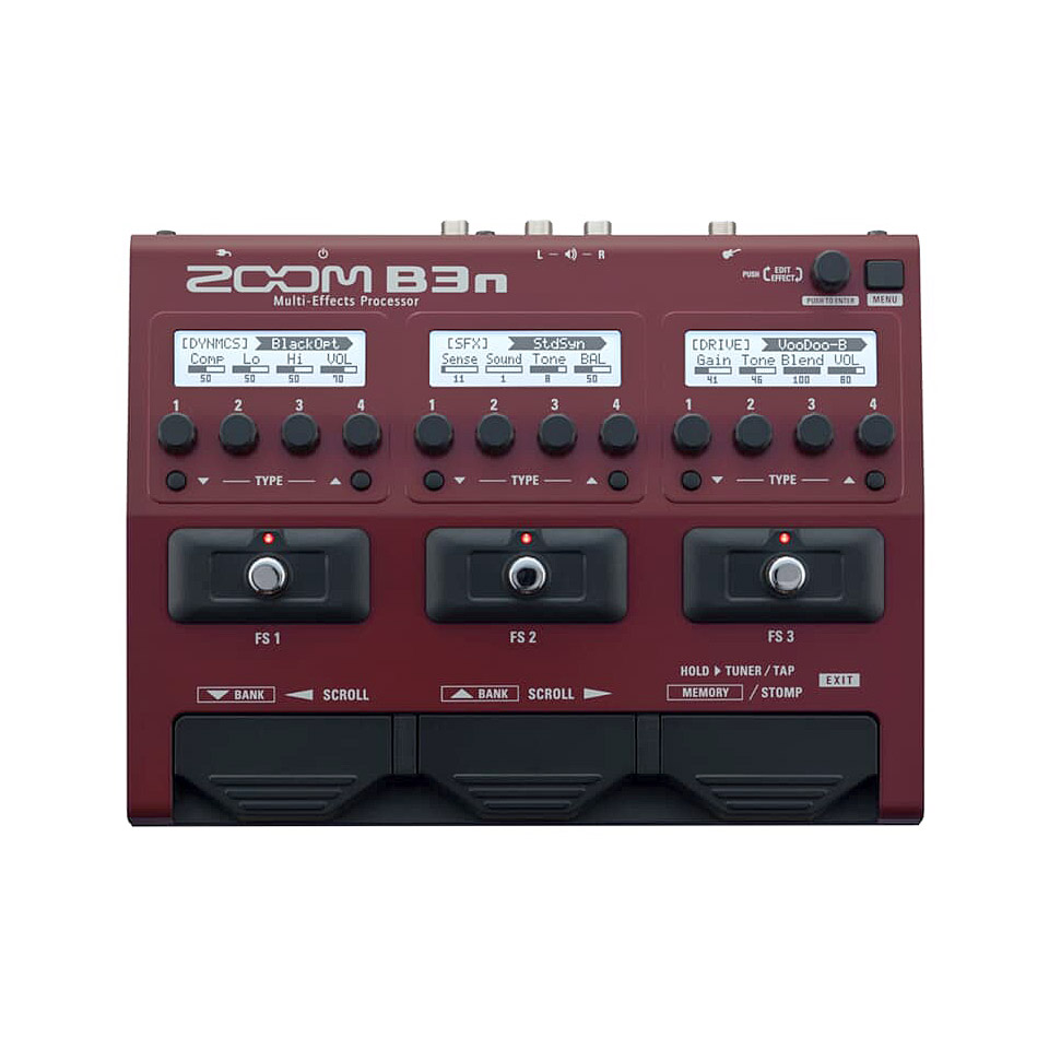 Zoom B3n Multieffektgerät E-Bass Zoom B3n Multieffektgerät E-Bass von Zoom