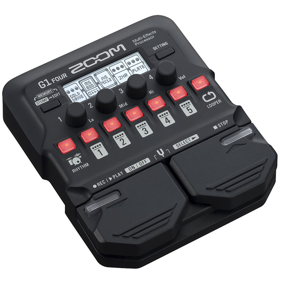 Zoom G1 Four Multieffektgerät E-Gitarre Zoom G1 Four Multieffektgerät E-Gitarre von Zoom