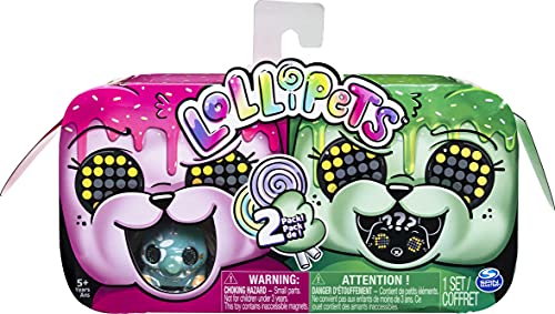 Lollipets Zoomer Mini-Sammlerstück, interaktives Sammlerstück mit Bonbonzubehör, für Kinder ab 5 Jahren (Stil kann variieren), 2 Stück von Zoomer