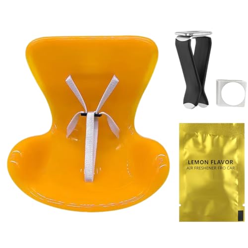 ZoraYorce CAR Vent Dull SEIT MIT Plush Dull SEAT COU -Dekor für Autokontrolle (gelb) von ZoraYorce