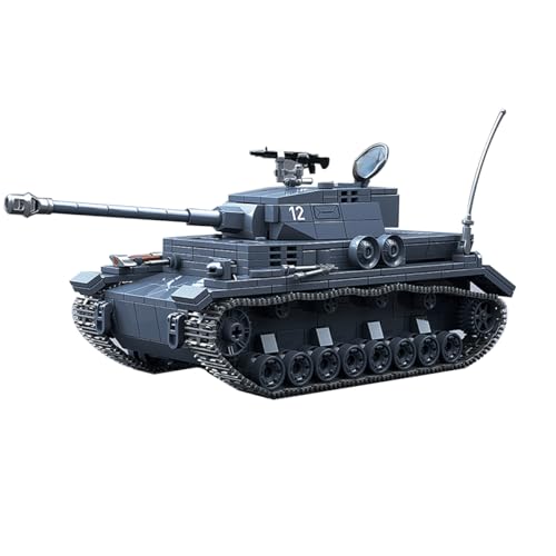 Zorwlodc Militär Panzer Deutsch IV Panzer Bausteine Bausatz, Technik WW2 Panzer Deutschland Panzer mit Waffen und Soldaten, 985 Teile, Kompatibel mit Lego Zorwlodc Militär Panzer Deutsch IV Panzer Bausteine Bausatz, Technik WW2 Panzer Deutschland Panzer mit Waffen und Soldaten, 985 Teile, Kompatibel mit Lego von Zorwlodc