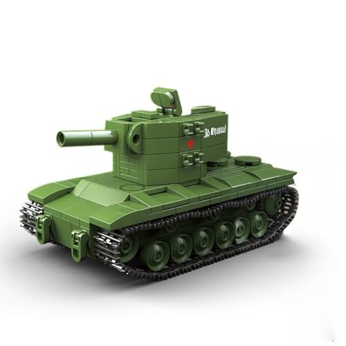 Zorwlodc Militär Panzer Deutsch KV-2 Panzer Bausteine Bausatz, Technik WW2 Panzer Deutschland Panzer mit Waffen und Soldaten, 472 Teile, Kompatibel mit Lego Zorwlodc Militär Panzer Deutsch KV-2 Panzer Bausteine Bausatz, Technik WW2 Panzer Deutschland Panzer mit Waffen und Soldaten, 472 Teile, Kompatibel mit Lego von Zorwlodc