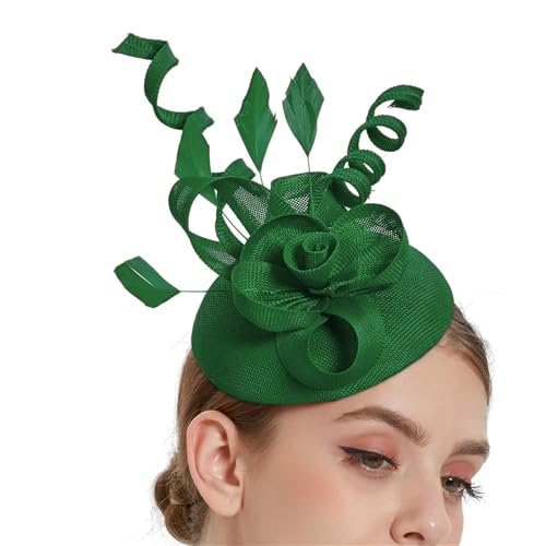 ZouoYYii Damen Fascinator Hut - Faltbares Zubehör Stirnband Braut Haarspange Kentucky Derby Cocktail Party Festival Hut ZouoYYii Damen Fascinator Hut - Faltbares Zubehör Stirnband Braut Haarspange Kentucky Derby Cocktail Party Festival Hut von ZouoYYii