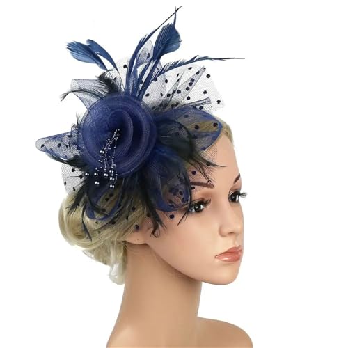 ZouoYYii Damen Fascinator Hut - Tea Party Stirnband Hochzeit Cocktail Mesh Blume Federn Haarspange ZouoYYii Damen Fascinator Hut - Tea Party Stirnband Hochzeit Cocktail Mesh Blume Federn Haarspange von ZouoYYii