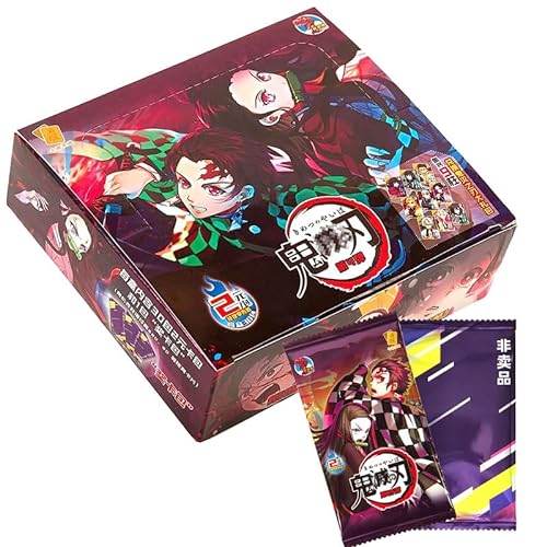 Shinybox，Sammelkarten & Zubehör，Demon Slayer: Blade Collection Card，Anime Kartens，Kisten-Booster-Pack 150 Karten von ZoylLa